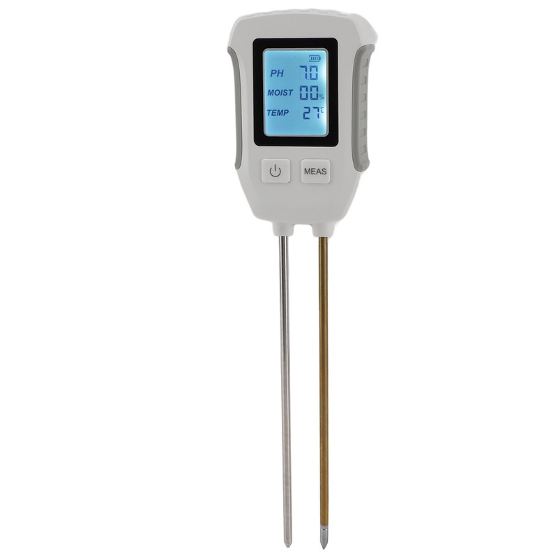 Soil Moisture Tester with Dual Probe Digital Display High Accuracy