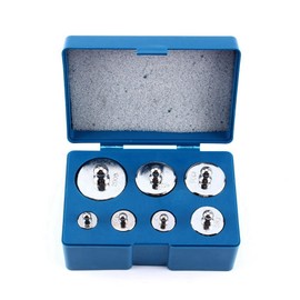 Calibration Weights, 7 Pieces Per Set, 500G Calibration Weight Set, Class M2, Jewelry Scale with Weight Tweezers for Digital Scale, Calibration Weights