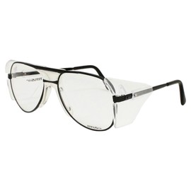 TITUS G77 Premium Metal Frame Aviator Z87+, Z87.1 Safety Glasses Side Shield Motorcycle Shooting DOT ANSI CE Approved Eyewear