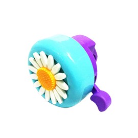 JVILEX Bicycle Bell Cute Kids Bicycle Toy Small Accessory Flower Pattern Kids (Blue)
