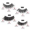 SHIDISHANGPIN 16 Pairs Black Eyelashes Natural Long Multilayer Fluffy Eyelashes
