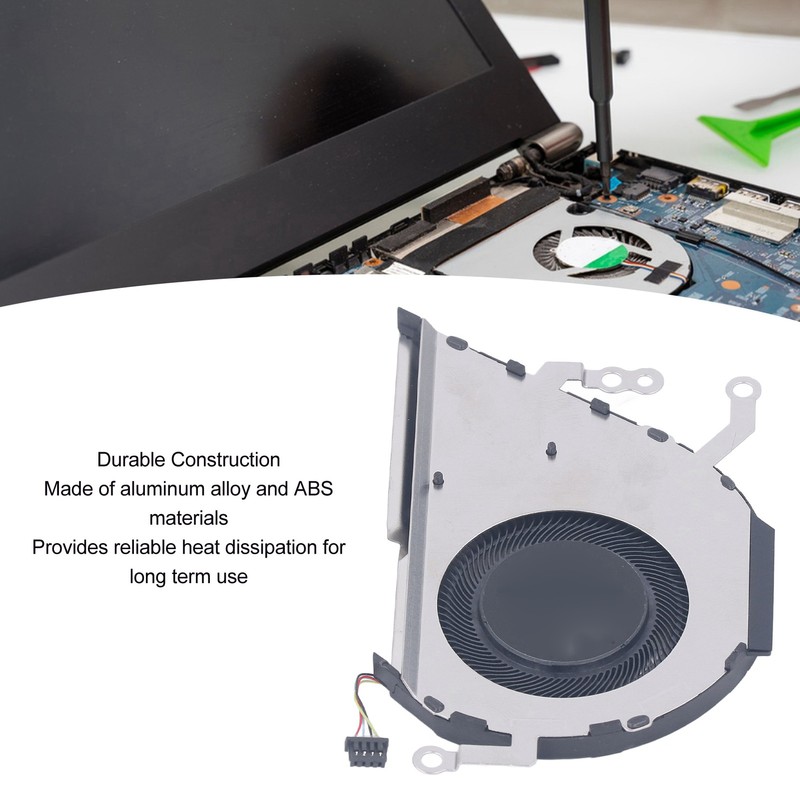 CPU Cooling Fan 4 Pin Power Connector Replacement Laptop CPU