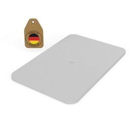 FUX Pack of 100 Plastic Spacers, 60 x 40 x 1.5 mm, Glazing Blocks, Underlay Plates, Plastic Plates, Adjustment Plates, Window Wedges (Thickness: 1.5 mm)