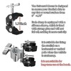 FlagPole Buddy Starlink Gen 2 Compatible Mount Horizontal or Vertical