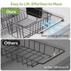 Simple Trending Expandable Dish Drying Rack in Sink, Adjustable Dish