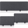 Yaomiao 3 Pcs Acoustic Desk Divider Soundproof Desk Privacy Panel