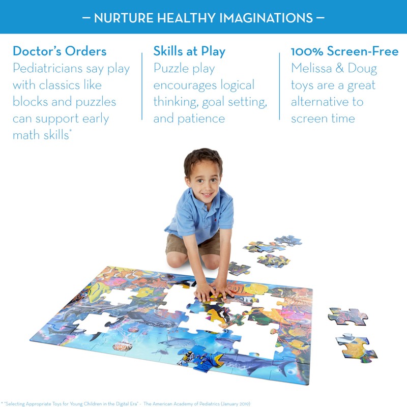 Melissa & Doug Melissa & Doug Underwater Ocean Floor Puzzle