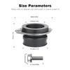 Garbage Disposal Parts for Insinkerator, 75499 Flex Coupler Replacement Parts