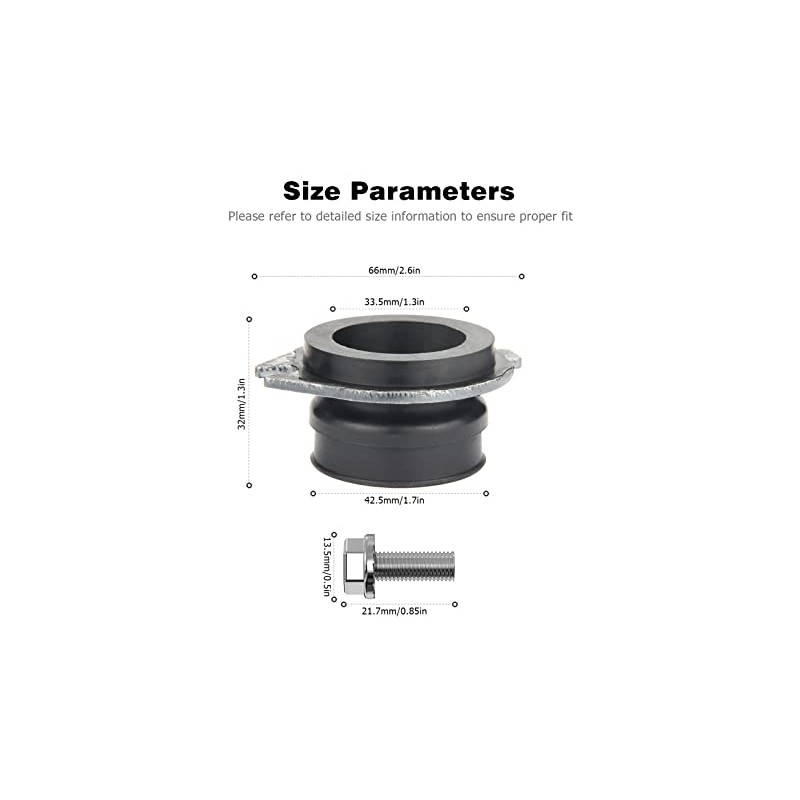 Garbage Disposal Parts for Insinkerator, 75499 Flex Coupler Replacement Parts