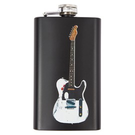 Rick Parfitt Hip Flask | 6 0z Stainless Steel | Original Artwork