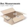 Partners Brand P141410 Corrugated Boxes, 14"L x 14"W x 10"H,