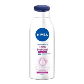 Cremma Corporal Nivea Tono Natural Satín Uva/uvb 400ml