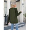 Poetsky Oversized Sweatshirts for Women Notch Neck Loose Fit Cute