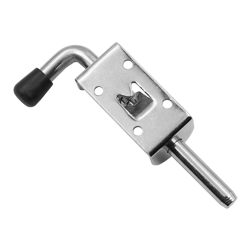 Pack of 2 Stainless Steel Spring Latch Door Lock for