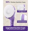 KEKOY Suction Grab Rails for Bathroom, Safety Indicator, 12 Inches