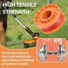 4Pcs Replacement Strimmer Line Compatible with Worx, WA0010 Strimmer Wire