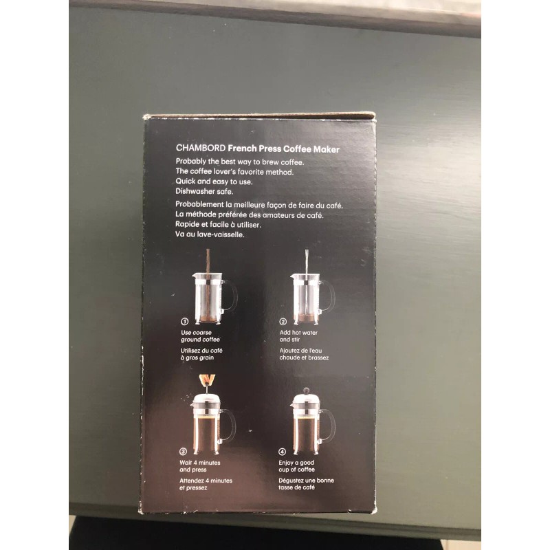 Bodum French Press 4 cup NEW