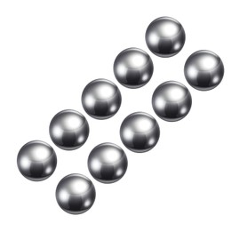 METALLIXITY Precision Balls G100 1/4" 10pcs, 304 Stainless Steel Bearing Balls Beads - for Industry Kit, Machinery, Automotive, and DIY