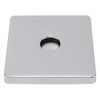 Square Shower Arm Cover Plate, Extra Large Stylish Uiniversal 3.5