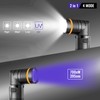 NICRON B75 High Power UV Flashlight Rechargeable LED 1000 Lumens