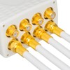 130dB 10m Coaxial SAT Cable HQ-135 PRO 4x Shielded for