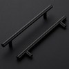 Ravinte 15 Pack Kitchen Cupboard Handles Black Cupboard Handles 160mm