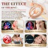 Auramag Copper Rings for Women,Lymphatic Drainage Magnetic Rings with 3500
