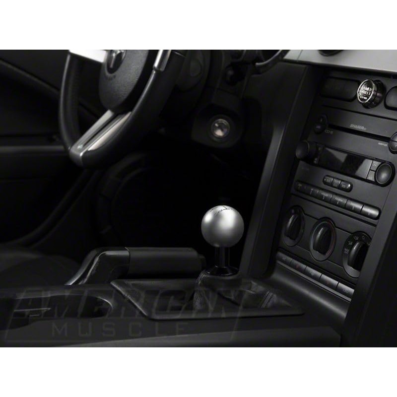 Modern Billet 2010 Style Shift Knob; Satin Compatible with 05-10
