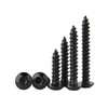 ORANXIN M4 x 12 mm, 50 pieces, carbon steel, round