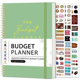Budget Planner Account Book Monthly Expense Tracker, Saving Tracker, Debt Tracker, Monthly Budget Review 5.5" x 8.5", Control Your Money to Manage Your Finances