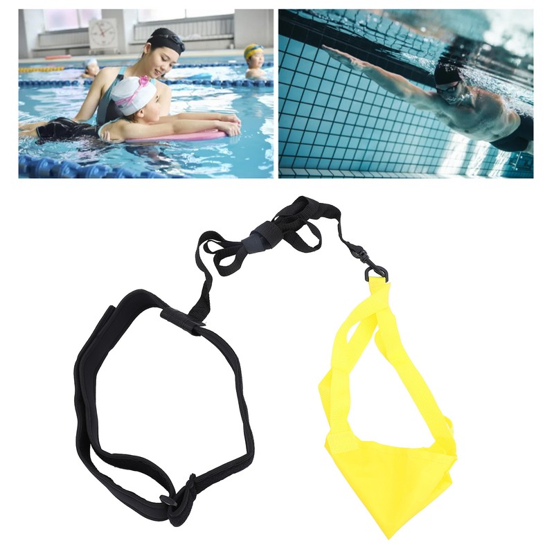 Swim Parachute Professional Safe Portable Swimming Resistance Training Belt Set