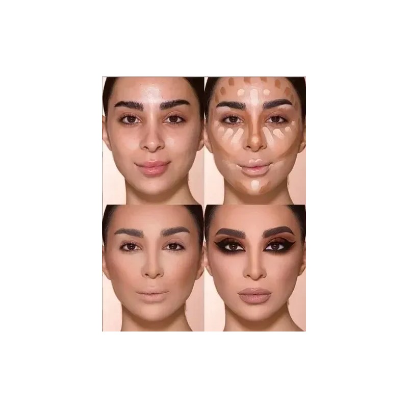 Corrector Liquido High Coverage Saniye Con Esponja R8002