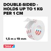 tesa Mounting Tape for Wallpaper & Plaster 10kg/m