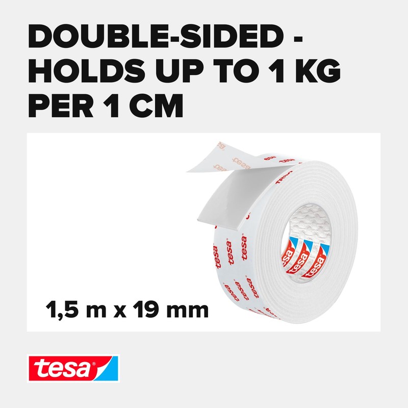 tesa Mounting Tape for Wallpaper & Plaster 10kg/m