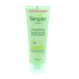 Simple Kind To Skin (Pack Of 2) Smoothing Facial Scrub X 75ml