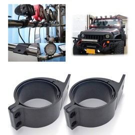 MASO 2Pcs Universal Led Light Bar Mount Bracket Bar Roll Bull Mount Clamps 3inch 76-81MM for Off-road Car,Truck 4WD