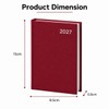 2027 Pocket Diary Week To View – Small Hardback Pocket