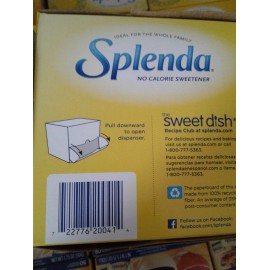 SPLENDA No Calorie Sweetener Sugar Substitute, 14 Oz, 400 Packets