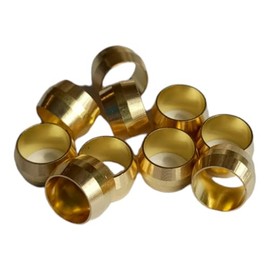 8mm Compression Brass Olives - Pack of 25