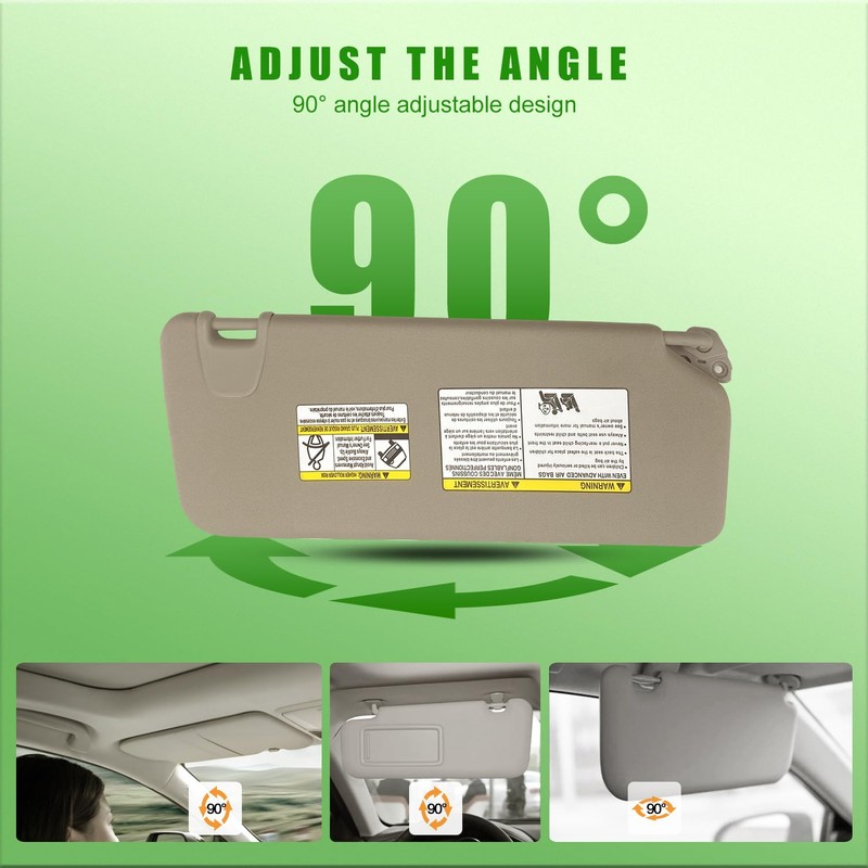 Sun Visor Fit for Nissan Titan 2017 2018 2019 2020