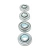 Pack of 4 Durable Roller Shutter Ball Bearings LO28 for