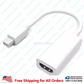 Unbranded Mini Display Port DP Thunderbolt to HDMI Adapter Cable For Macbook Pro Air Mac