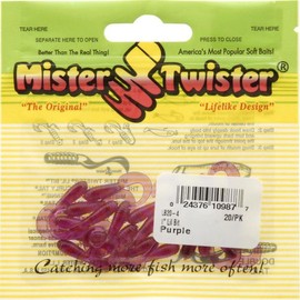Mister Twister 1" Lil Bit, Purple