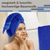 Lashuma Towel Set 50 x 100 cm Blue - Aquamarine,