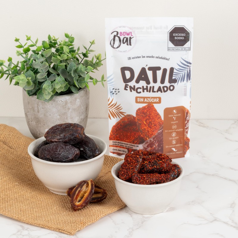 BOWL BAR | Dátil Enchilado 100% natural, vegano, sin azúcar