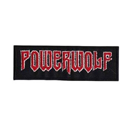 LipaLipaNa Powerwolf - Power-Metal-Band Group Sew-On Embroidered Patch for Iron-On Applique Souvenir Accessories
