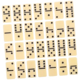 Kisangel 1 Set Dominoes Game for Adults Domino Block Board Game for Family Gatherings with Dots Engaging Fun for All Ages