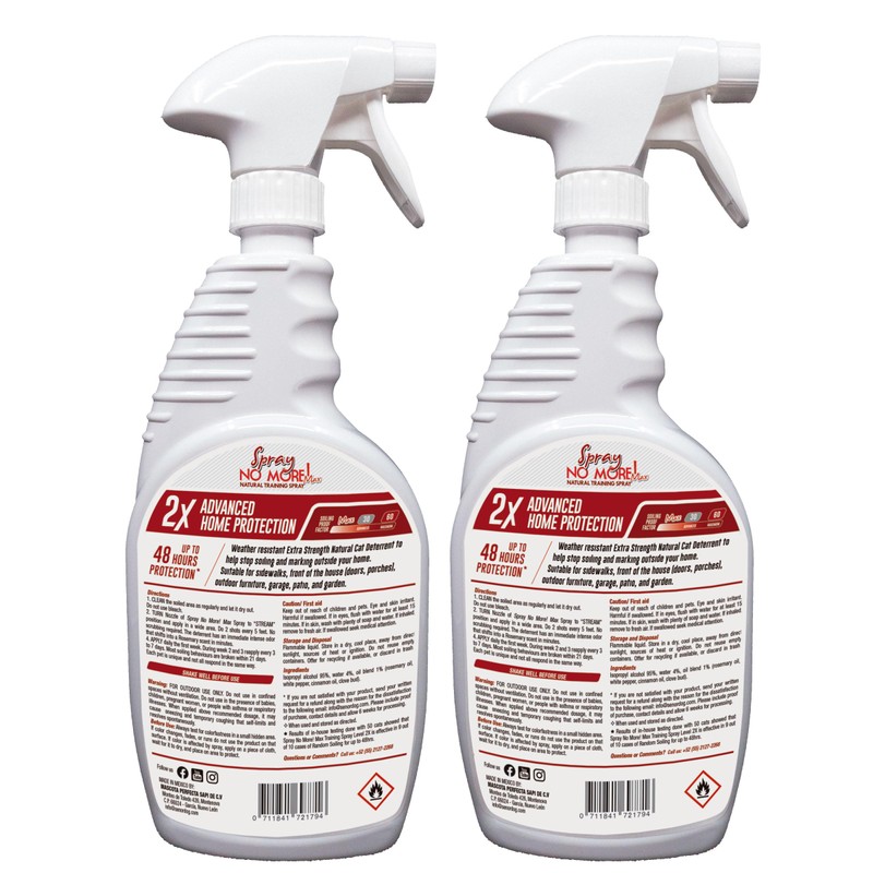 Señor Cat™ Spray No More! MAX 2X. Extra Strength Cat