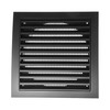 Repa Market 6 Inch Anthracite Dryer Vent Hood/Duct Cover for