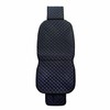 OMAC Car Seat Cover Black with Blue Breathable Cushion PU